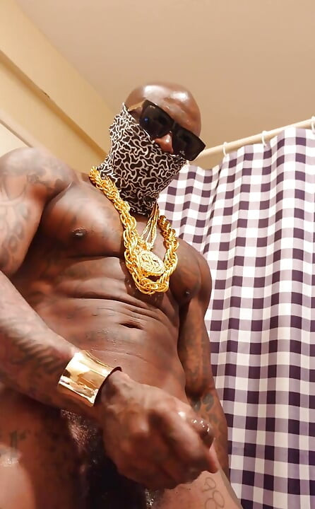 Big Black Hairy Cock Worship Hallelujah Johnson Tall Dark Chocolate Muscles Tattoos Hairy BBC Hall