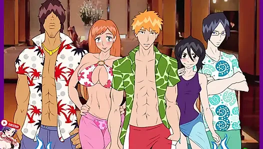 BLEACH and the hot springs of Japan. Fuck all the characters