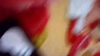 Filipijnse masturbeert op cam