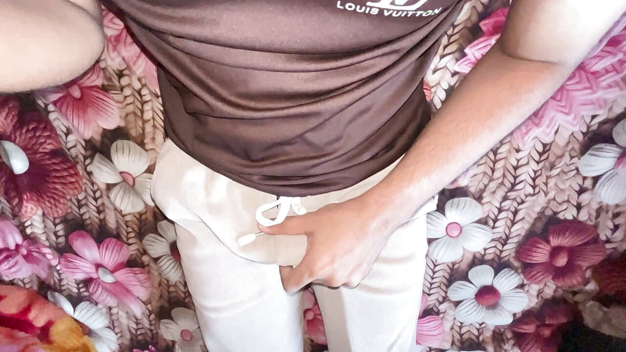 First time handjob used split in dick young guy
