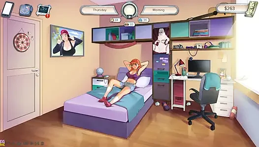 MILFs Plaza Part 43 - My Stepsister Turned Me on and Helped Me Cum - by Eroticgamesnc