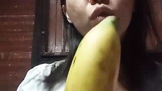 Asian Chinese alone at home feel horny and lonely 96