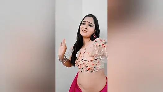 Dicker schwanz jIJA JI von SAALis sexy körper verführt, fickte ihre enge muschi und arsch Hindi audio