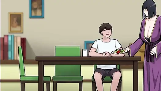 Konoha orta yaşlı seksi kadınlar #32: üvey annem Hinata elle muamele ve memeyle sperm toplamaya yardımcı oluyor - erotik oyun tarafından