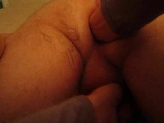 Wife fisting me.MOV