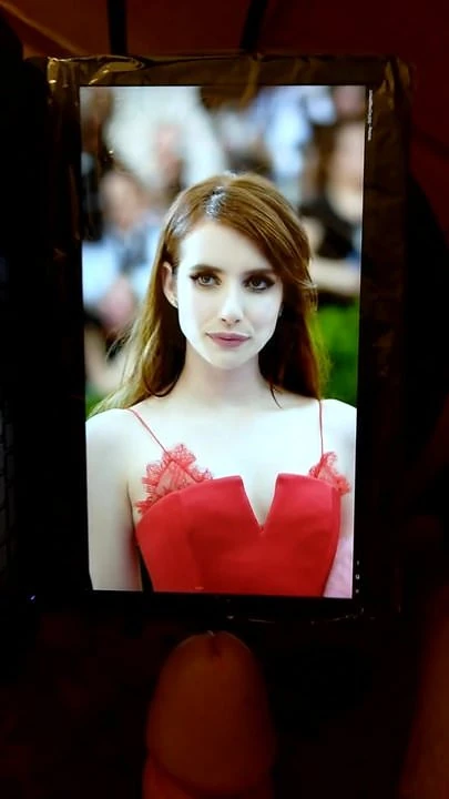 Emma Roberts Cum Tribute