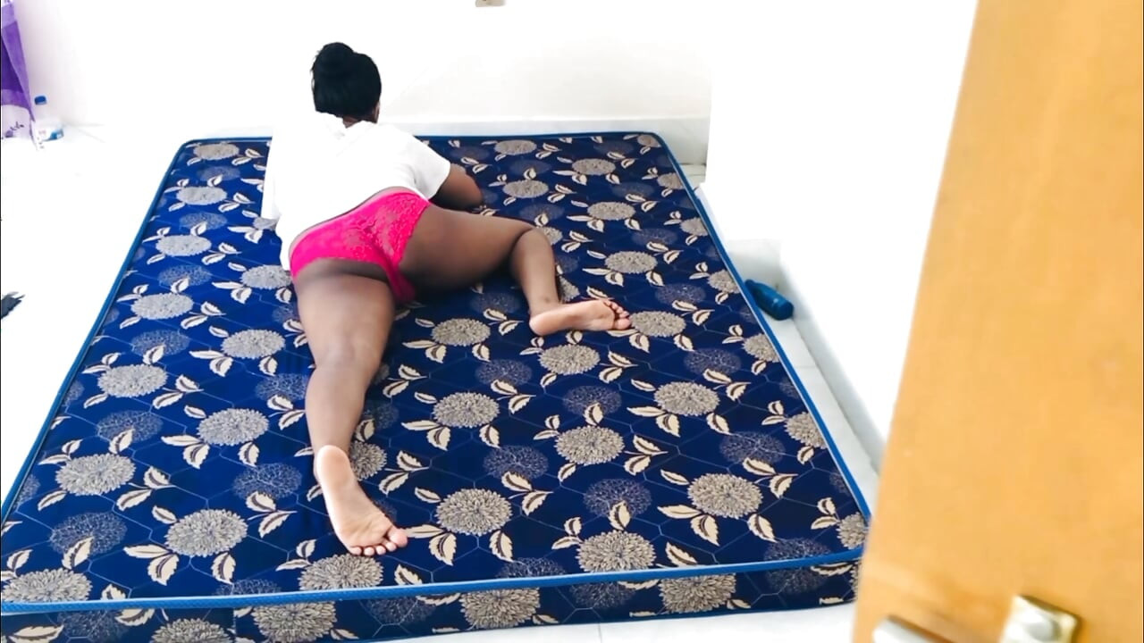 Bangladeshi stepmother was lying naked in her room in the heat but the door was open