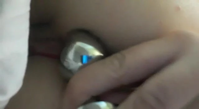 Wife anal plug play
