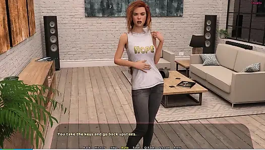 Haley hikayesi #14 - Adriana ve Haley yüzme havuzunda seksi bir an yaşadı... Johannes, Adriana'ya siktirdi.