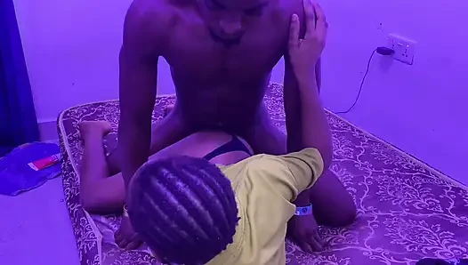 Fucking My Babe Tight Pussy From Behind After a Long Day