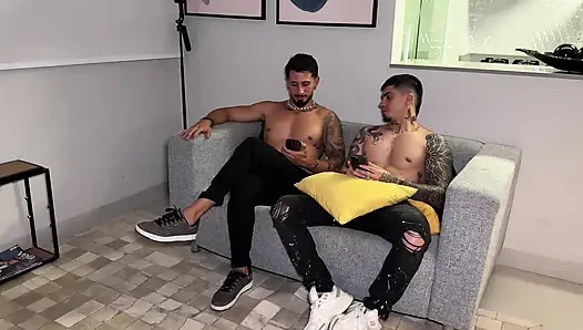 double penetration to brazilian slut