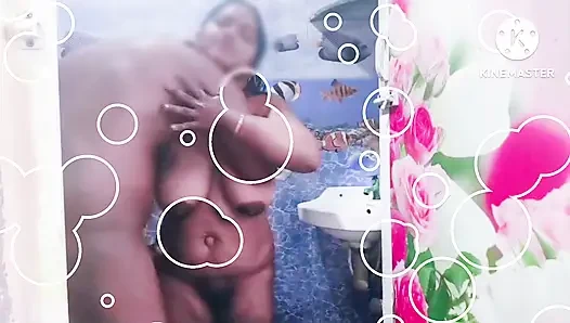 My brother in law fuck me while taking bath - tamil dirty talk with loud moaning