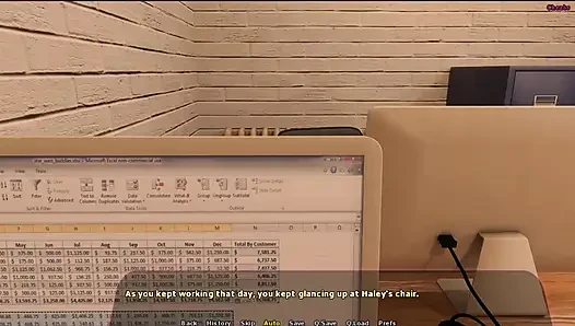 Haley Story #5 - Johannes tried to play with Haley's pussy