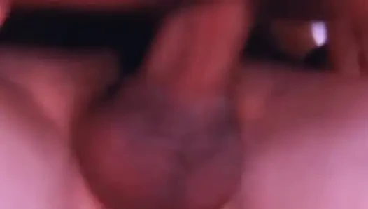 She rides relentlessly bouncing on her fat cock.