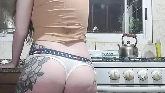 You Wake up and See Me in a Thong Looking Out the Window, What Would You Do?