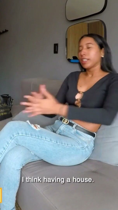 Slim Colombian teen in sexy red lingerie mounts a thick meaty dick rough | Clip 1