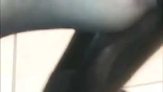 Nyllady Shoeplaying and Dangling in a Furniture Shop