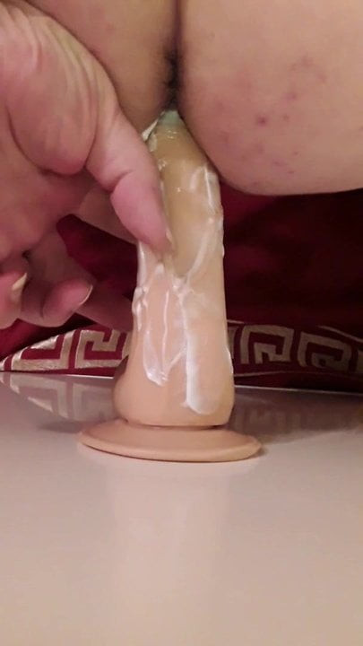 Dildo doggystyle