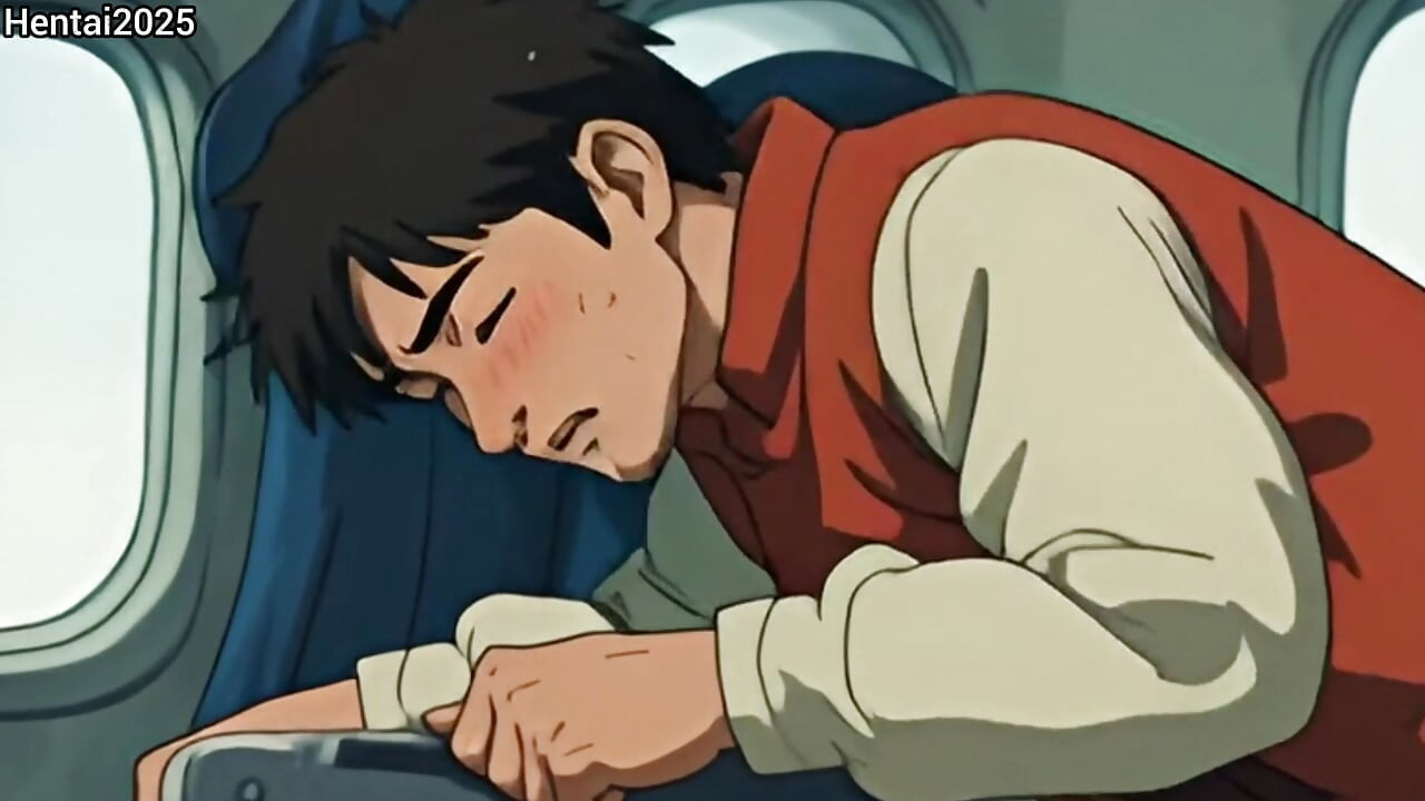 Anal Quickie on a plane compilation Cartoon Hentai Animation