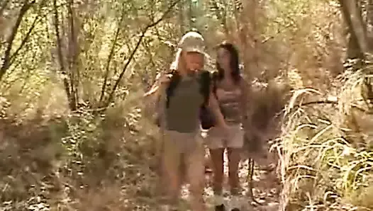 Outdoor teen lesbos licking pussy
