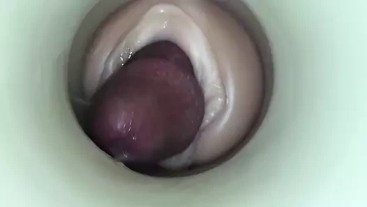boşalmak cam adam tarafından boşaltma horoz.