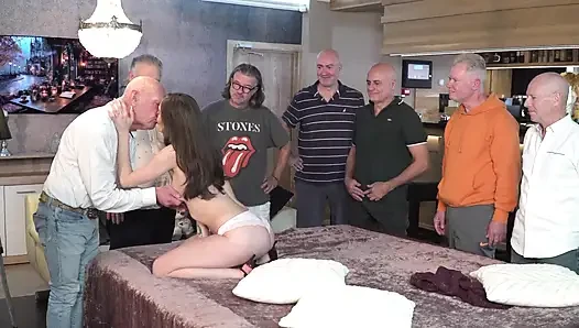 Becky california gangbang mit 7 alten männern volles video nur bei oldje