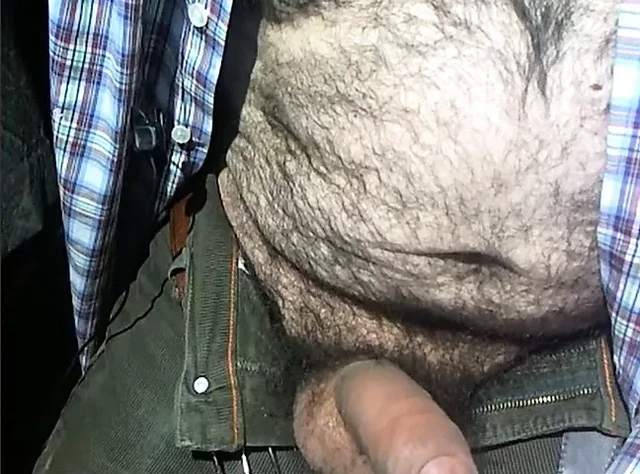 Hairy daddy bear nice cock 130121