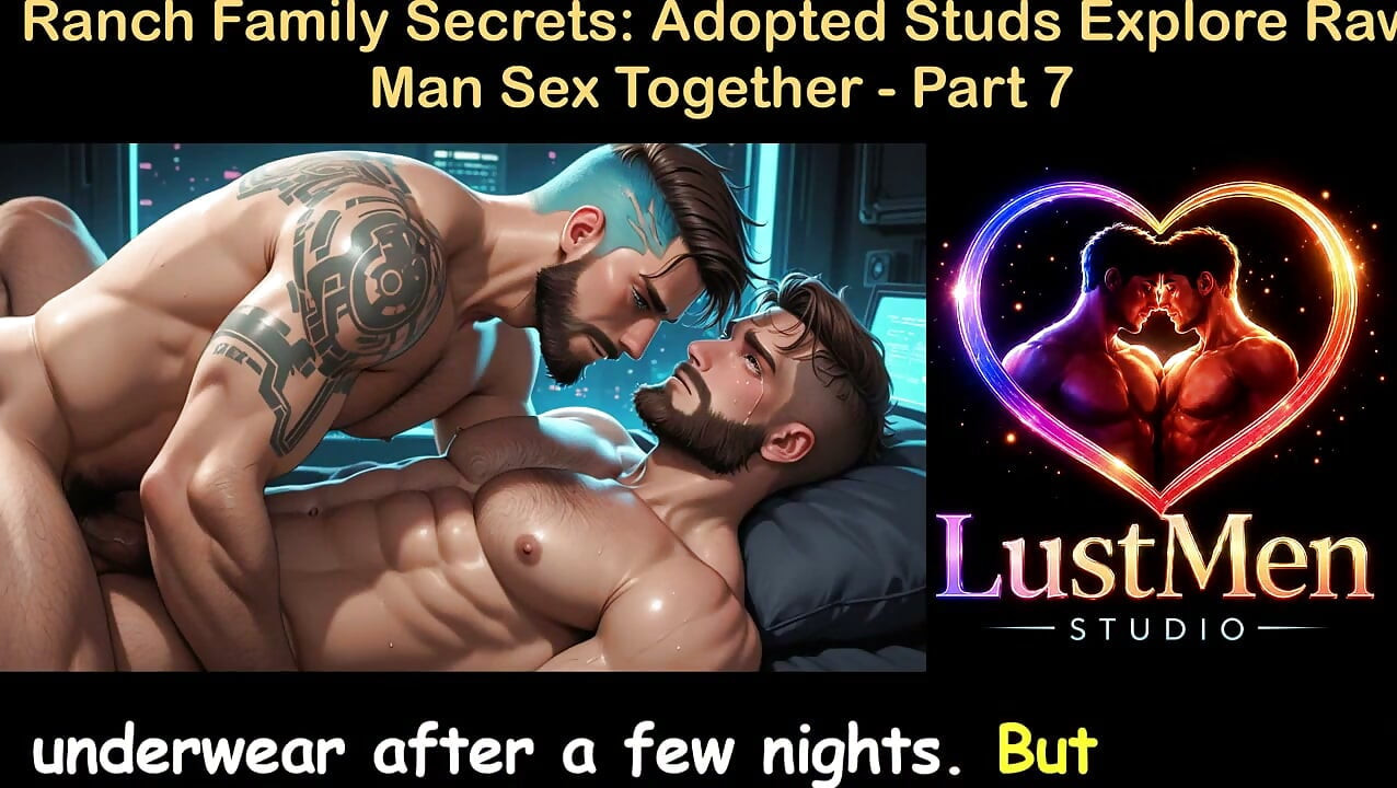 English Audio Gay Sex Story - Ranch Secrets Adopted Studs Explore Raw Man Sex Together - Part 7