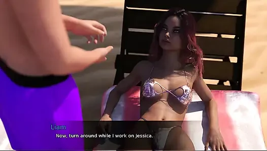 Resort der versuchung 10, ich liebe es, lotion auf sie möpse zu legen