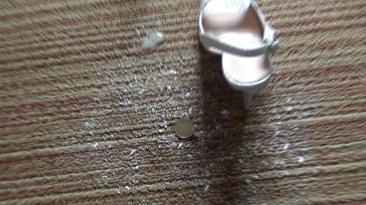 Серебряный сандалий