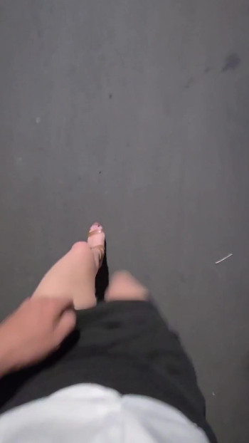Must-see moment from "Shemale Ting Xuan Office lady pees outdoors"