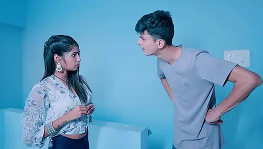 Newly young hot stepsister interested to learn hardcore sex from her stepbrother