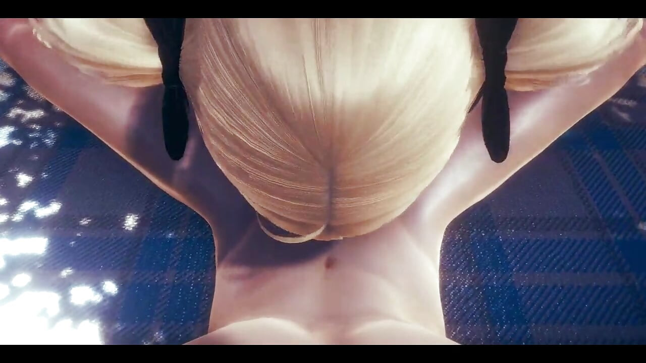 Genshin Impact Hentai - POV Fischl szopás és cum az arcára - Japán ázsiai manga anime játék pornó