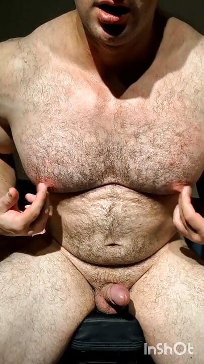 Bodybuilder Daily Nipple Training Routine