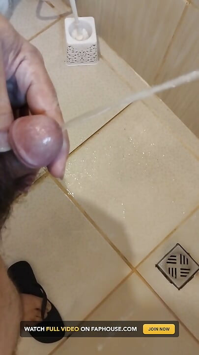 I so Much That It Almost Filled the Bathroom Drain