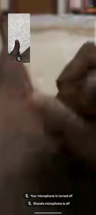 Two boys are in video call masterbating