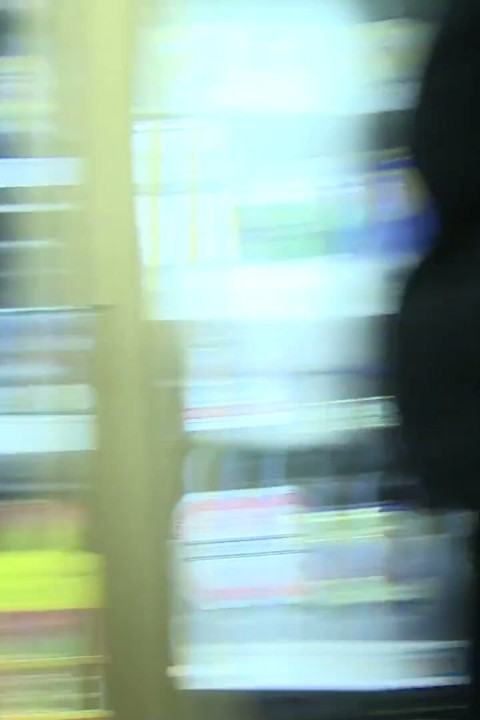 Guy behind register watches intense store fucking