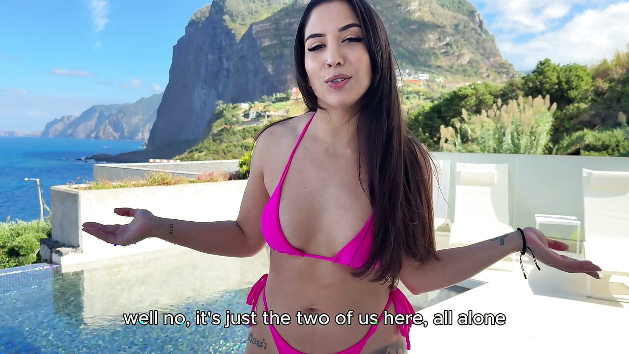 BIKINI JOI BY THE POOL - CUM ALL OVER MY FACE