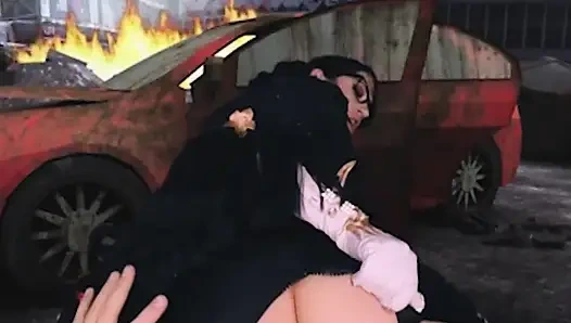 VRCosplayX It is time to be naughty With Alex Coal As Bayonetta Part 2