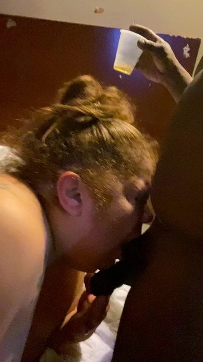 Mz piggy side view dick suck