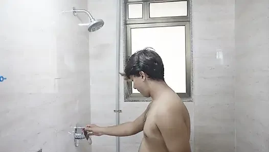 hot indean girlfriend having sex in bathroom with boyfriend