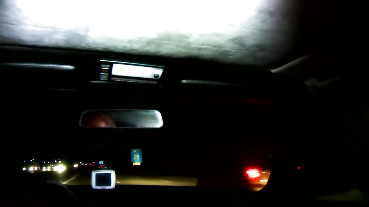 Threesome on German highway