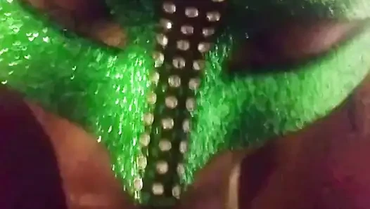 Messy Mouth in the Mask!