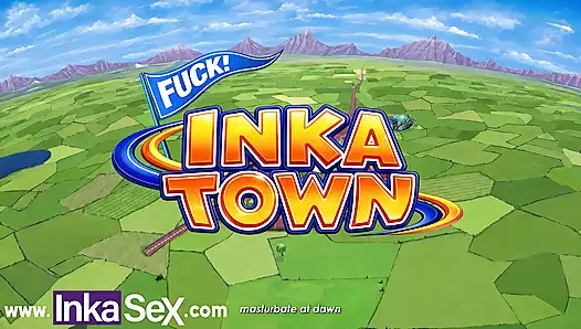 INKA SEX - Stephanie receives tremendous FISTING from Zigi as a prize for winning the race in Inka Town