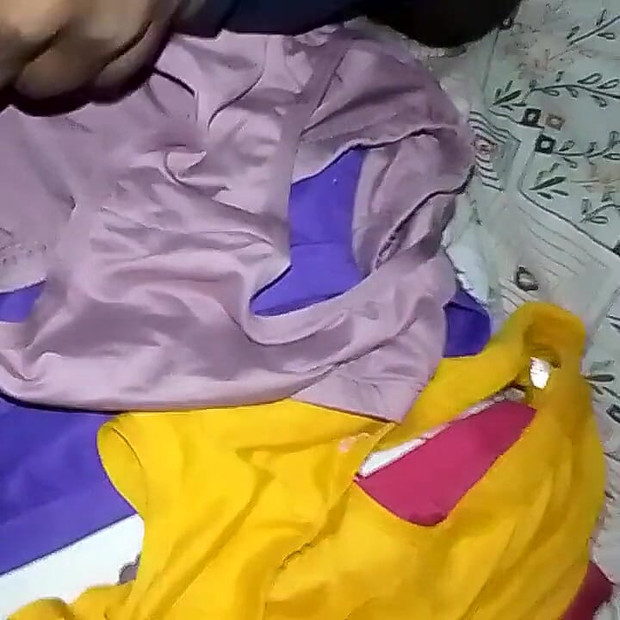 In the Yellow Color, the Blue Panty Blue Gow Is