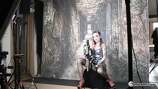 Anne Wild - 399 - sahne arkası fotoğraf çekimi