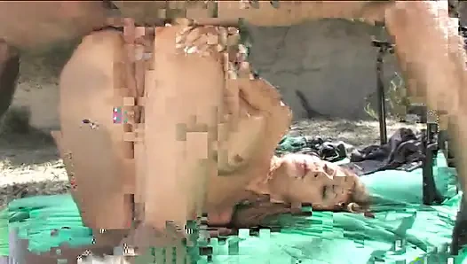 Perfect Young Asian Teen Girl Gets Her Mouth, Ass and Pussy Fucked by Big Dick