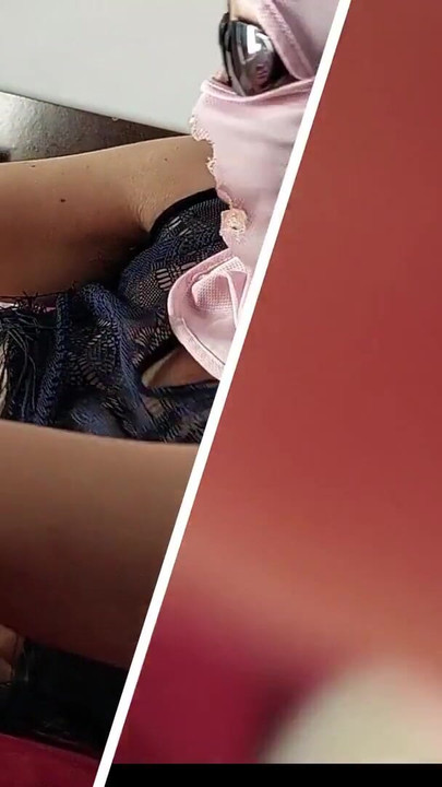 Must-share moment from "Horny mom undresses and masturbates with moans. Naughty sexy milf tries on naked clothes."