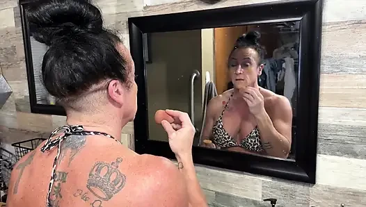 Makyajcının hapşırmasının glam'a alerjisi var