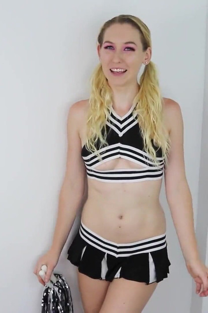 치어리더 JOI와 POV 오럴